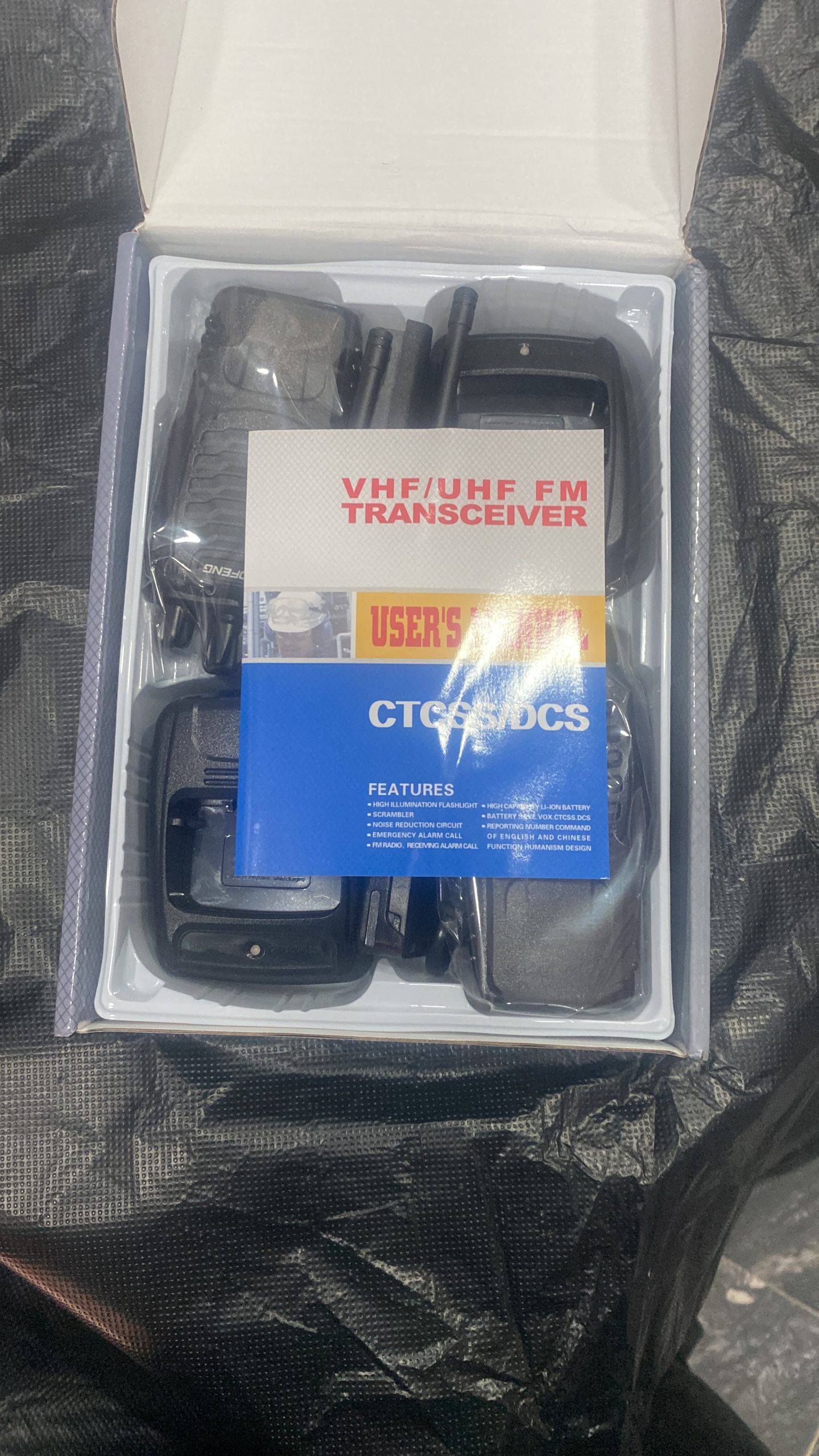 Baofeng walkie talkie radio